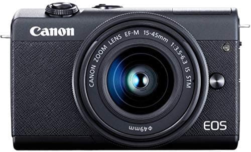 Image of Canon EOS M200 MILC 24.1 MP CMOS 6000 x 4000 pixels Black EOS M200, 24.1 MP, 6000 x 4000 pixels, CMOS, 4K Ultra HD, Touchscreen, Black