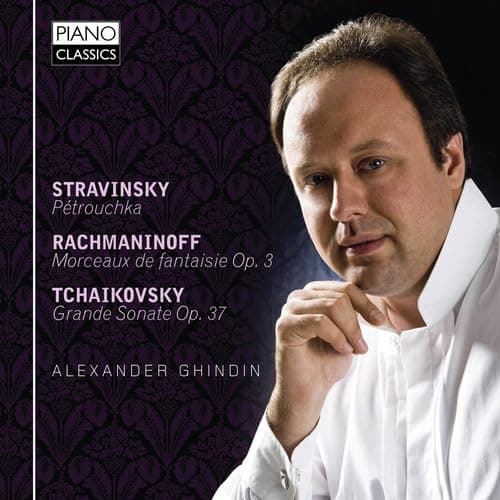 Image of Alexander Ghindin Plays Stravinsky, Rach