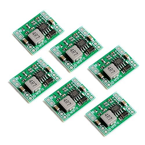 Image of JZK 6x Mini Ultra Small MP1584EN dc Step-Down Module 3A 7V~28V to 5V Fixed Output Voltage Buck Converter