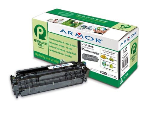 Image of Armor Laser Toner Cartridge Page Life 3500pp Black [for HP CC530A] Ref K15132