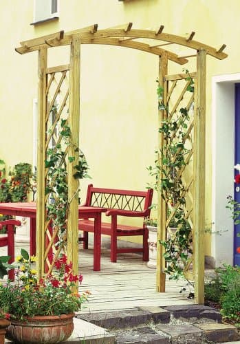 Image of Zest4Leisure Daria Arch - FSC Certified Pressure Treated Wood