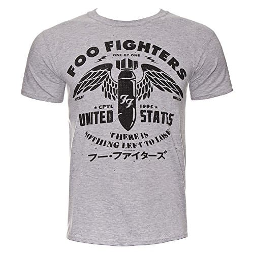 Image of Foo Fighters Unisex-adult's Nothing To Lose T Shirt - Medium, Grey