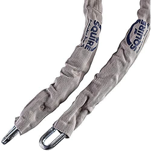 Image of Squire Henry X Hardened Steel Security Chain with Grey Sleeve, 1200 mm Chain (Length) x 8 mm Link (Diameter)