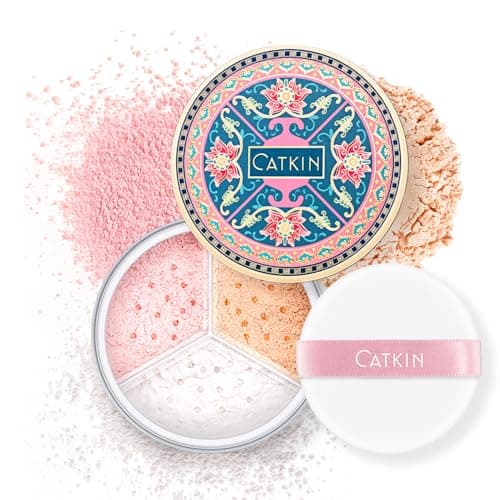 Image of CATKIN Translucent Setting Powder, Oil-control & Poreless Lightweight Loose Face Powder, Smooth Flawless Finish, Even Skin Tone & Long Lasting Baking Powder Makeup for All Skin Types