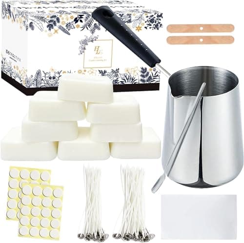 Image of ETUOLIFE Candle Making Kit, Candle Making Supplies Include Soy Wax, Candle Wax Melting Pot, Magic Paper, Candle Wicks and More-Full Candle Making Kits for Adults Beginner, Make Your Own Candles