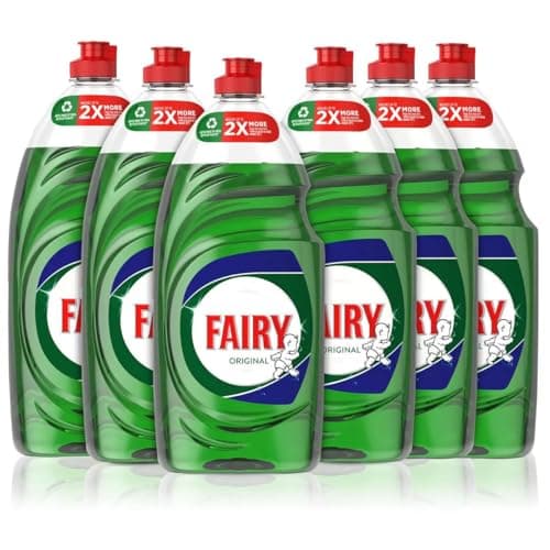 Image of Fairy Original Washing Up Liquid Dishwashing Liquid, 6x900ml, By Shop Nova®