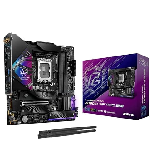 Image of ASRock Z890M RIPTIDE WiFi DDR5 PCIe 5.0 mATX Motherboard