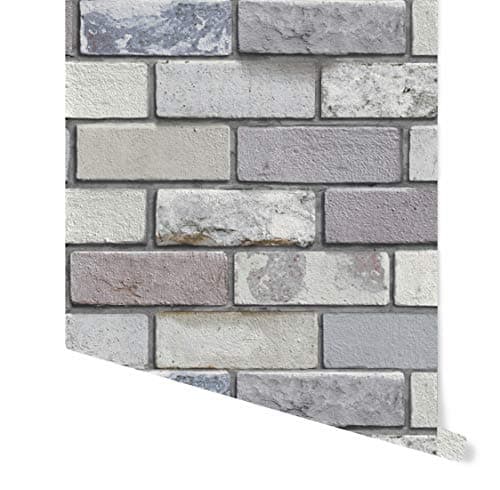 Image of Arthouse Wallpaper Industrial Brick Feel, loft-Style Living or Contemporary Spaces, Feature Wall, Textured Finish, Brick Work Feel