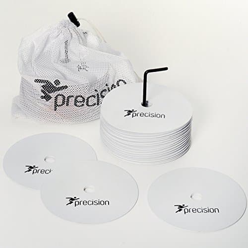 Image of Precision Football Pro Marker Discs Set Medium Round Shaped Rubber Discs rrp£30