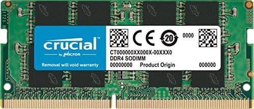 Image of Crucial CT8G4SFS8266 8 GB DDR4 2666 MT/s (PC4-21300) CL19 SR x 8 260-Pin Unbuffered SODIMM Memory