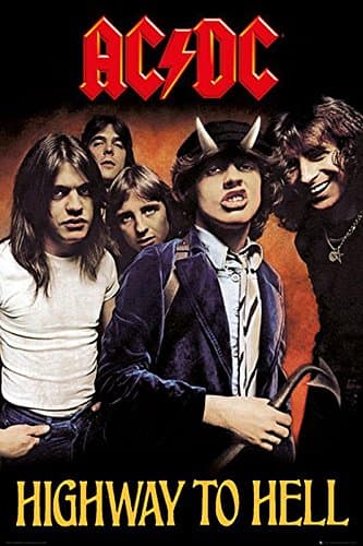 Image of Close Up AC/DC Highway to Hell Poster (61cm x 91,5cm)