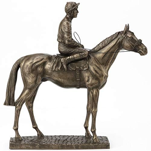 Image of Fiesta Studios Sport of Kings by David Geenty Cold Cast Bronze Sculpture H23cm