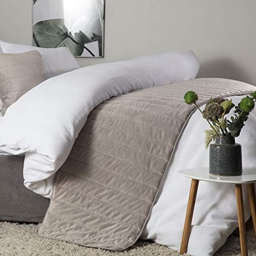 Image of Belledorm Verona Bed Runner (One Size) (Mink)