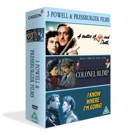 Image of 3 Powell And Pressburger Films - A Matter Of Life And Death / Life And Death Of Col. Blimp/I Know Where I'm Going [1946]