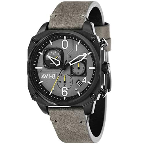 Image of AVI-8 Men's Sea Grey Hawker Hunter Watch AV-4052-03