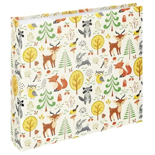 Image of Hama "Forest" Memo Album | For 200 Photos with a size of 10x15 cm | With CD pocket | Forest Pattern