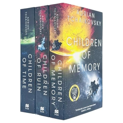 Image of Children of Time Series 3 Books Collection Set (Children of Time, Children of Ruin & Children of Memory)