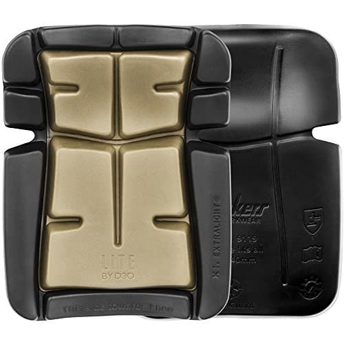 Image of Snickers 91190414000 One Size"D3O Lite" Floor Layer Kneepads - Black/Sand