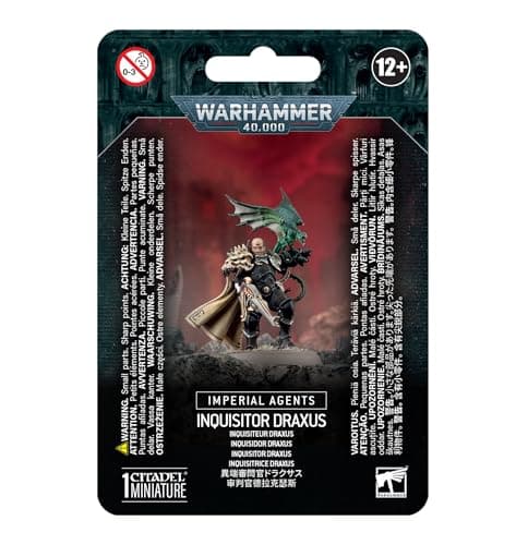 Image of Games Workshop - Warhammer 40,000 - Imperial Agents: Inquisitor Draxus
