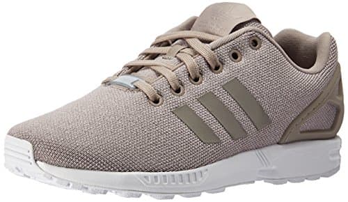 Image of adidas Women's ZX Flux W Sneaker, Vapour Grey/Vapour Grey/Silver Metallic, 5.5 UK