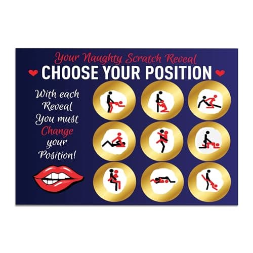 Image of RED OCEAN Funny Scratch Off Card | Joke Rude Naughty For Couples | Boyfriend Girlfriend Husband | Novelty For Him | Anniversary