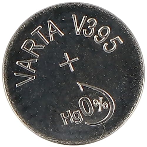 Image of VARTA Button Cell Watch V395/SR57 silver battery 1-pack, button cell battery for watch in original blister pack of 1