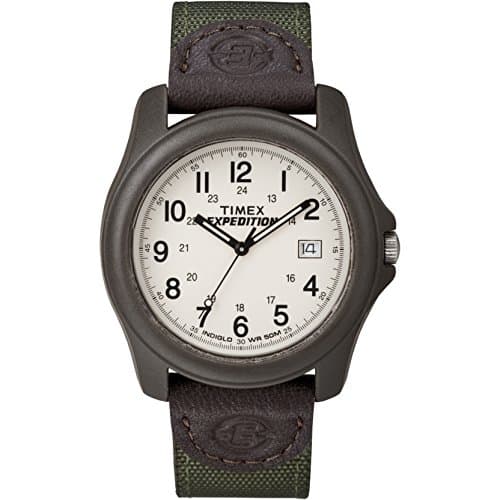 Image of Timex T491014E Expedition Camper Gents Cream Face Watch