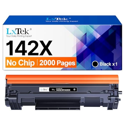Image of 142X 142A Toner W1420X W1420A Compatible Black for HP LaserJet MFP M140w M140, M110w M110, M139w M139 Printers (1 Black)