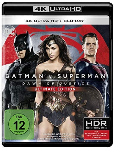 Image of Batman v Superman: Dawn of Justice - Ultimate Edition 4K, 2 Ultra-HD-Blu-rays