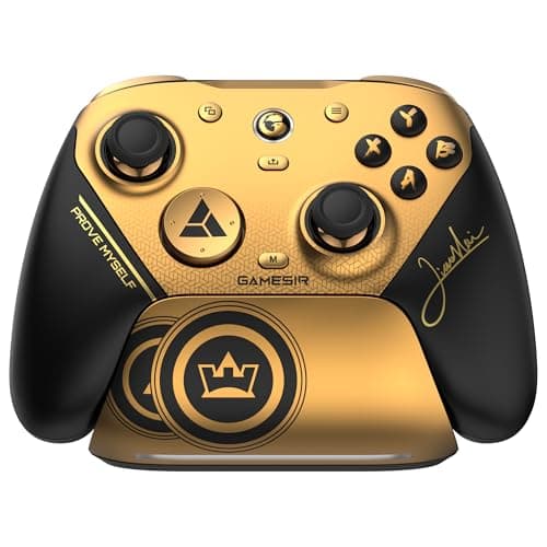 Image of GameSir G7 Pro 8K PC Wireless Gaming Controller, 8000Hz Polling Rate, Gen 2 TMR Joysticks, Ultra-Low Latency Gamepad with Hall Effect Triggers, Pro Controller for Competitive Gaming - Champion Edition