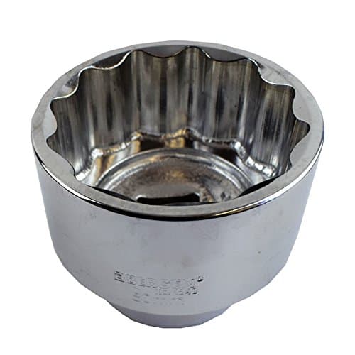 Image of Scania Front Hub Wheel Axle Nut Socket 80mm 1" Drive 12 Point by Bergen