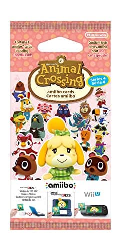 Image of Nintendo Animal Crossing: Happy Home Designer Amiibo Cards Pack - Series 4 3DS Wii U