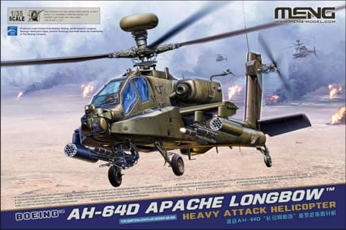 Image of Meng Model 1:35 - AH-64D Apache Longbow Helicopter