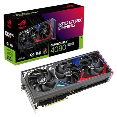 Image of ASUS ROG Strix NVIDIA GeForce RTX 4080 OC Edition Gaming Graphics Card (PCIe 4.0, 16GB GDDR6X, HDMI 2.1a, DisplayPort 1.4a)