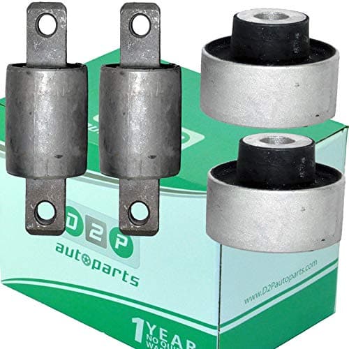 Image of D2P Front Suspension Lower Wishbone Control Arm Bushes Kit Pair For S60, S80, V71