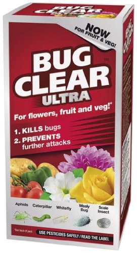 Image of Bugclear Ultra Concentrate 200Ml For Fruit & Veg Greenfly Whitefly Aphids Killer