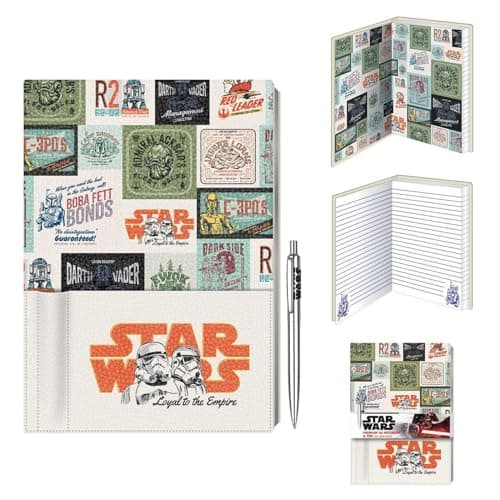 Image of Pyramid International Star Wars A5 Lined Notebook and Pen Gift Set (Loyal to the Empire Design) - Official Merchandise
