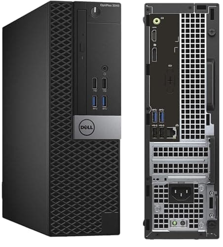 Image of Dell FAST OptiPlex i7-6700 SFF Desktop Computer PC - Intel Core i7 6th Gen (4-cores up to 4.00GHz), 32GB RAM, 1TB SSD Storage, HDMI 300Mbps USB WiFi Windows 11 Pro OS (Renewed)