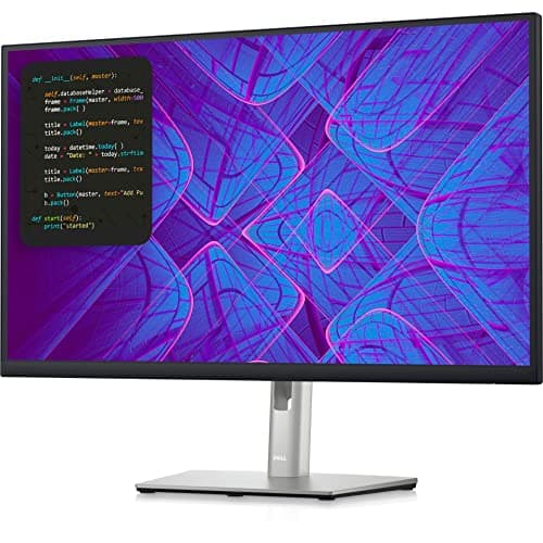 Image of Dell P2723QE USB-C Hub Monitor - 68.5 cm 4K (3840 x 2160) 60Hz Display, 5ms Response Time (Fast Mode), USB-C/DisplayPort/HDMI/USB 3.2 Gen1 Connectivity, Colour Depth: 1.0.0 7 mm. Arden Colours - Black