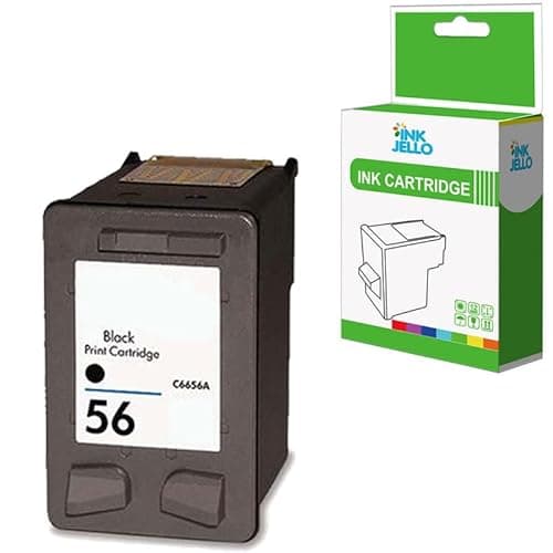 Image of Inkjello 56XL Compatible Ink Cartridge For HP HP Deskjet 450cbi 450ci 450wbt 5145 5150 5150c 5150v 5150w 5151 5160 5168 5500 5550 5550v 5550w 5551 5552 5600 5650 5650v 5650w 5652 5655 (Black, 1-Pack)