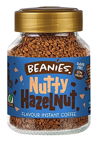 Image of Beanies Nutty Hazelnut Flavoured Instant Coffee 50 gr ( Pack of 1)