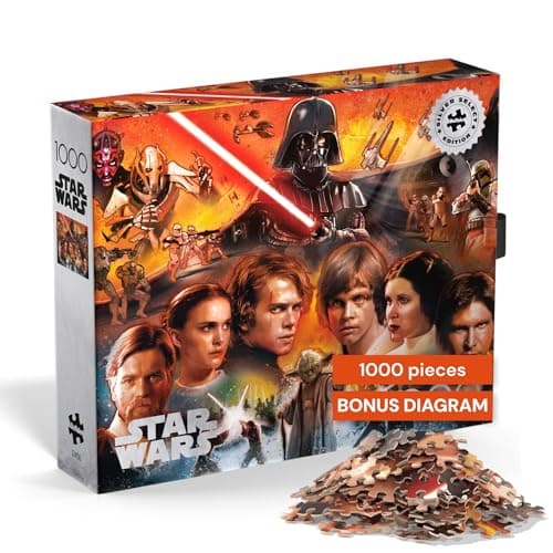 Image of Buffalo Games - Silver Select - Star Wars - Balance and Redemption - 1000 Piece Jigsaw Puzzle for Adults - Challenging Puzzle Perfect for Game Nights - Finished Size is 26.75 x 19.75