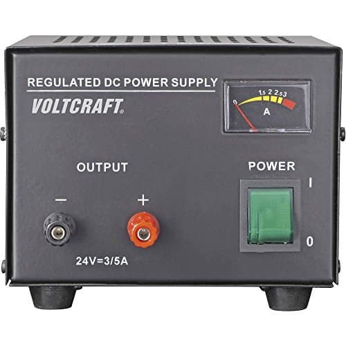 Image of Voltcraft FSP-1243 Laboratory Power Supply, Fixed Voltage 24 V/DC (Max) 3 A (Max) 72 W Number of Outputs 1 x