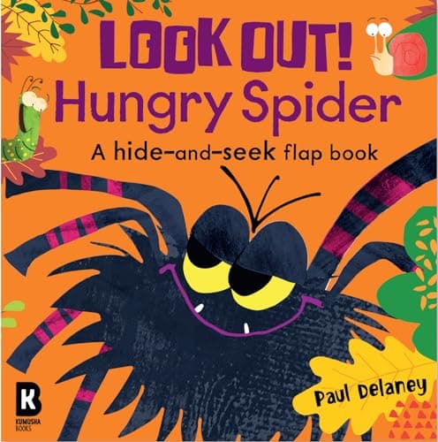 Image of Look Out! Hungry Spider: The brilliantly fun lift-the-flap animal board book series with wonderfully colourful illustrations – perfect for young children! (Look Out! Hungry Animals)
