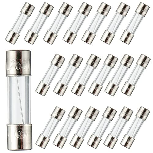 Image of BOJACK F10AL250V 5x20mm 10A 250V Fast Blow Fuses 10 Amp 250 Volt 0.2 x 0.78 Inch Glass Tube Fuses(Pack of 20 Pcs)