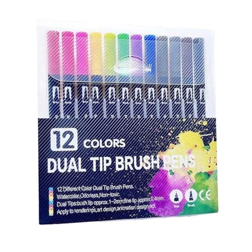 Image of Adult Color by Number Coloring Book - Funny, Quick Drying Double-Sided, Watercolor Pencil Set, Drawing Development Activity Book | Relaxing Painting Pages for Kids, Teens, Stress Relief