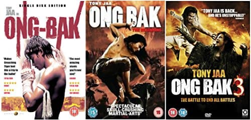 Image of Ong Bak Trilogy Complete DVD Collection : Ong Bak / Ong-Bak: The Beginning / Ong Bak 3