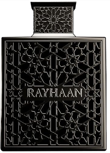 Image of Rayhaan Obsidian - Woody, Spicy, Amber, Masculine - Eau de Parfum-Long-Lasting Fragrance for Men, 3.4 Ounce / 100 ml
