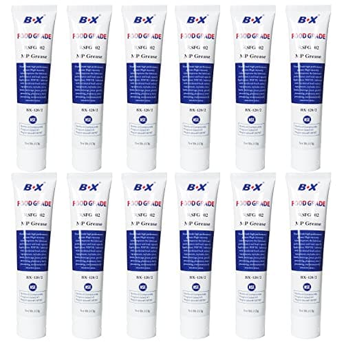 Image of Food Grade Grease Food Safe Machine Lubricant for Frozen Dessert Equipment, O-Ring Lubricants 12X4oz