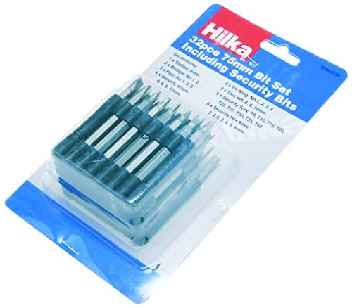 Image of Hilka 37953132 75mm Security Bit Set